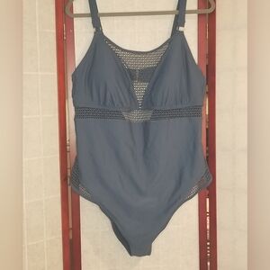Adore Me Blue One-Piece Swimsuit